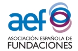 AEF - AsociaciÃ³n EspaÃ±ola de Fundaciones