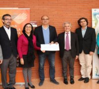 Proyecto Hombre recibe el cheque solidario del concierto de Primavera de la Orquesta Filarmónica de la Universidad de Alicante