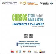 La Universitat d'Alacant presenta l'oferta de Cursos d'Estiu Rafael Altamira