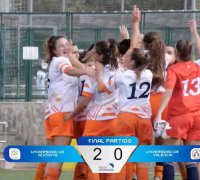 L'equip de futbol 11 femení de la Universitat d'Alacant guanya el Campionat d'Espanya Universitari