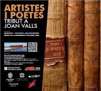 El Museo de la Universidad de Alicante inaugura una exposición en homenaje al poeta Joan Valls