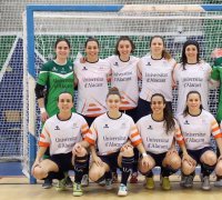 La Universitat d'Alacant, plata en els CEUS de futbol sala femení i bàdminton
