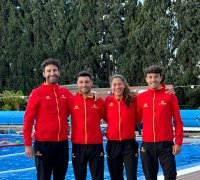 Quatre triatletes de la UA es juguen la classificació per als Jocs Olímpics de París entre març i maig