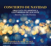 La OFUA ofrecerá tres conciertos navideños en Elda, Torrevieja y Alicante, este último solidario, en el ADDA con los Clubes Rotarios a beneficio de la Fundación Obra Mercedaria