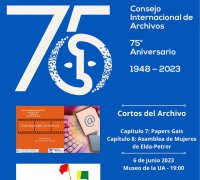 La exposición &lsquo;Memoria LGTBIQ en Alicante&rsquo; inicia las actividades de la Semana Internacional de los Archivos en la UA