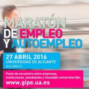 Nueva cita con el empleo y el autoempleo en la Universidad de Alicante