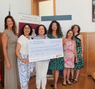 La UA y la Fundación Manuel Peláez Castillo donan 3.490 euros a la Fundación Noray-Proyecto Hombre Alicante